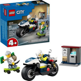 Constructor LEGO City Police Motorcycle 60455